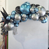 Guirnalda tonos azules